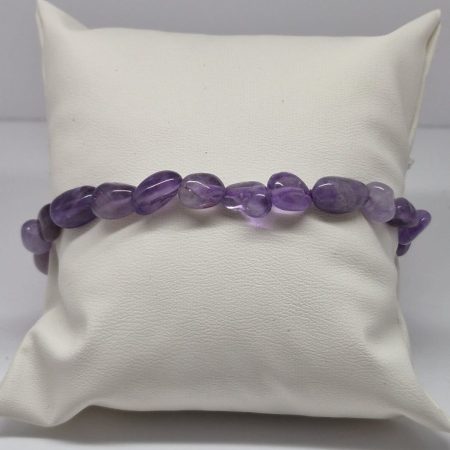 Ametyst bransoletka nieregularna