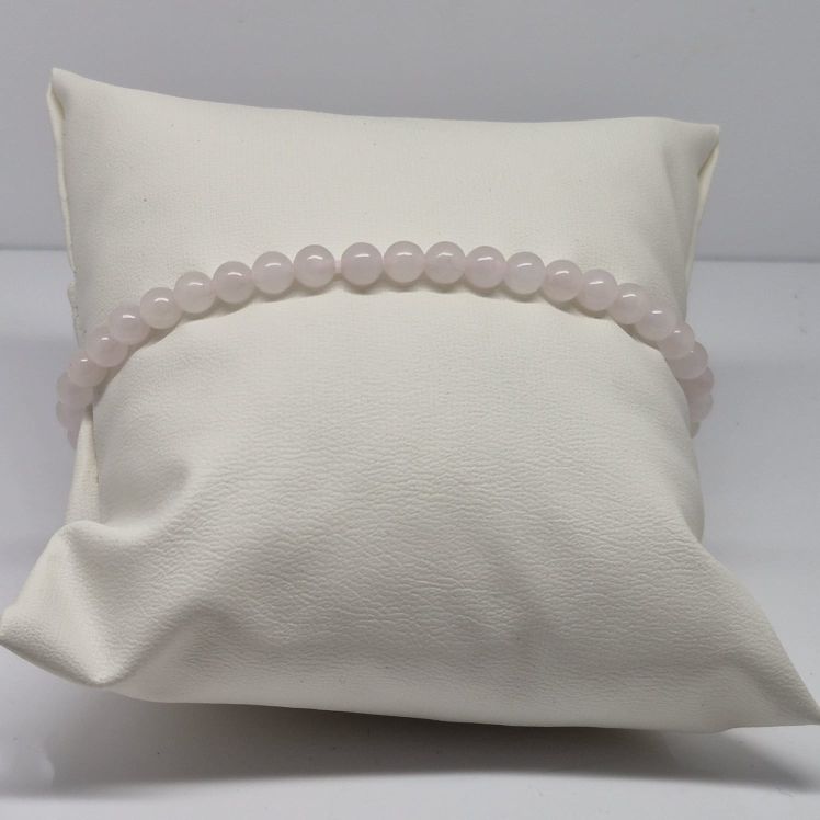 Bransoletka Kwarc różowy 4mm