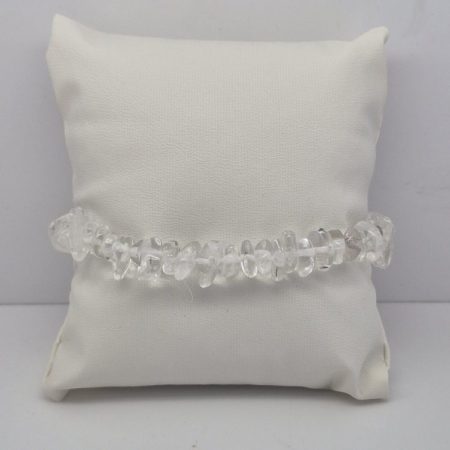 Kryształ górski bransoletka sieczka