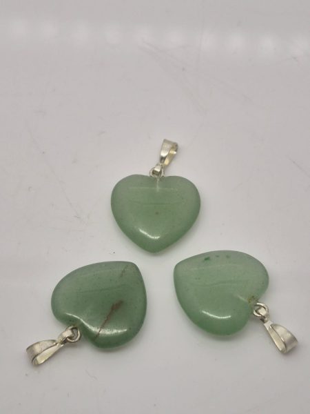 Awenturyn zawieszka serce