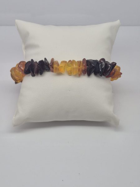 Bursztyn bransoletka sieczka 1