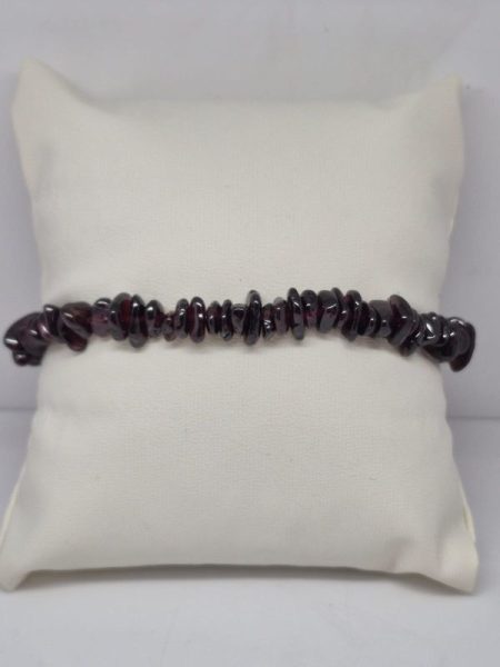 Granat bransoletka sieczka