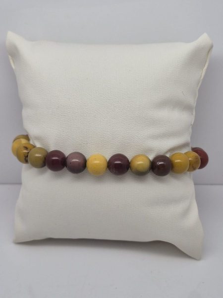 Jaspis mokait bransoletka 8mm