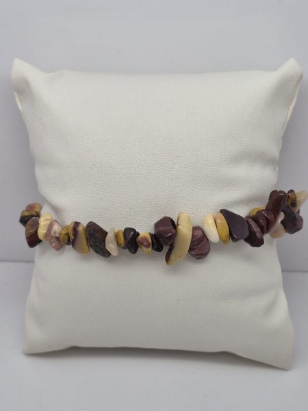 Jaspis mokait bransoletka sieczka