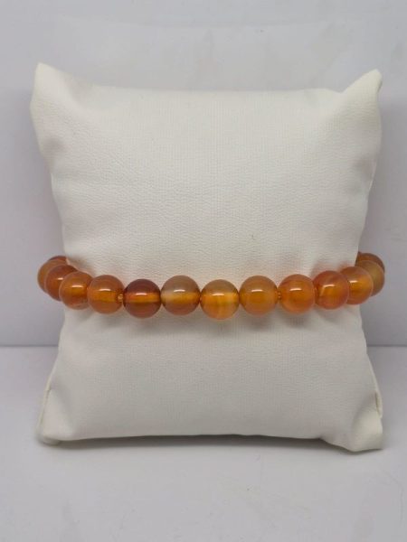 Karneol bransoletka 8mm