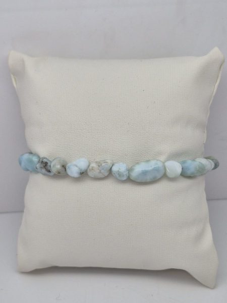 Larimar bransoletka nieregularna