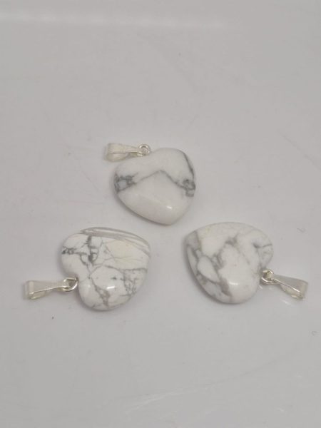 Magnezyt zawieszka serce 15mm