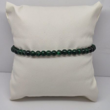 Malachit bransoletka 4mm