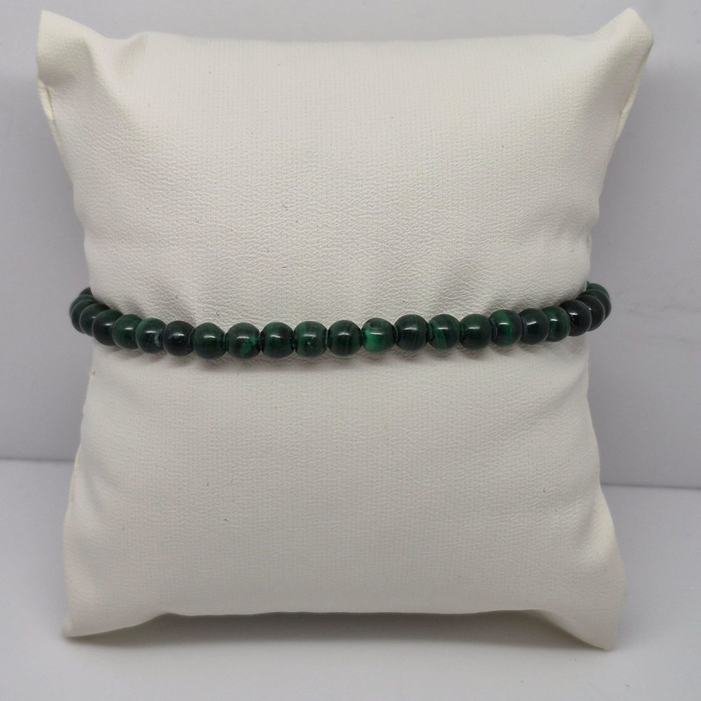 Malachit bransoletka 4mm