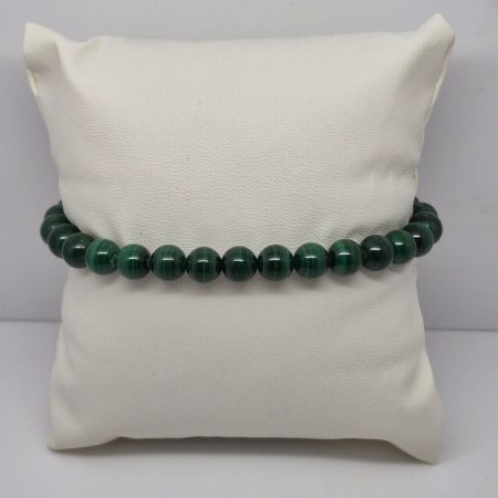 Malachit bransoletka 6mm