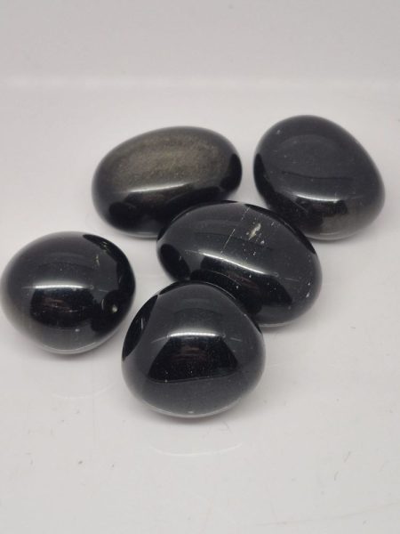 Obsydian złoty otoczaki