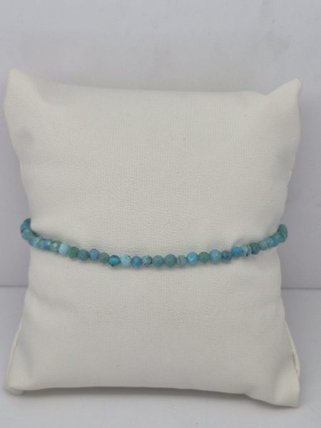 Turkus bransoletka fasetowana 3mm