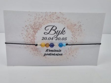 Bransoletka zodiakalna Byk