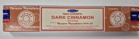 Kadzidełka Satya Dark Cinnamon (Ciemny Cynamon)