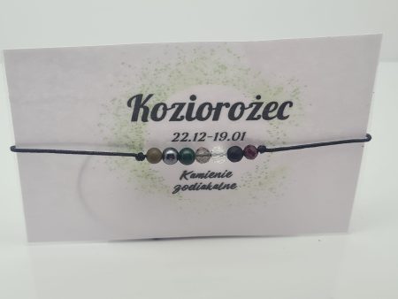 Bransoletka zodiakalna Koziorożec