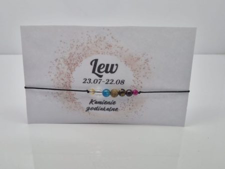 Bransoletka zodiakalna Lew