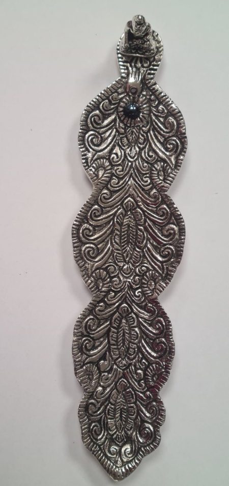 Podstawka na kadzidełka Polerowane Aluminium Budda 20cm