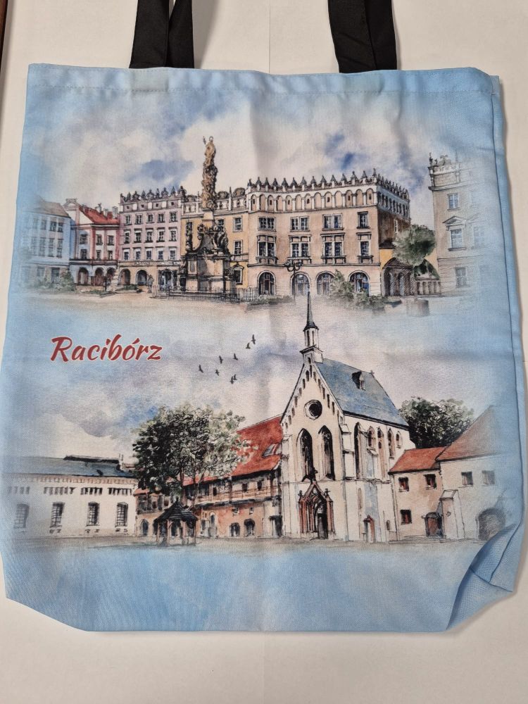 Torba Racibórz jasnoniebieska