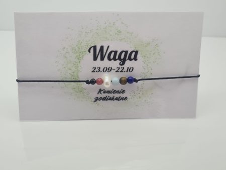 Bransoletka zodiakalna Waga