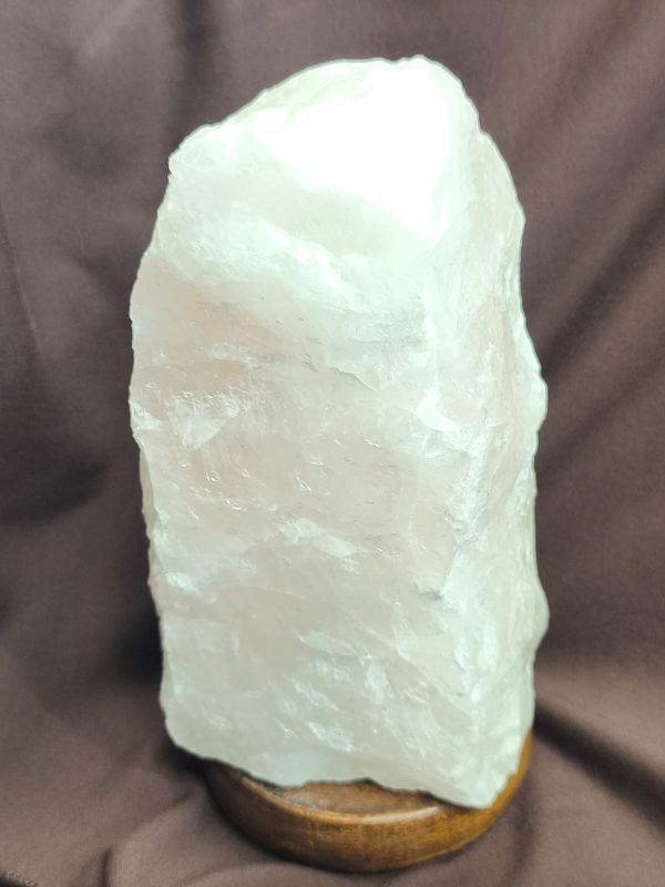Lampa Kwarc różowy